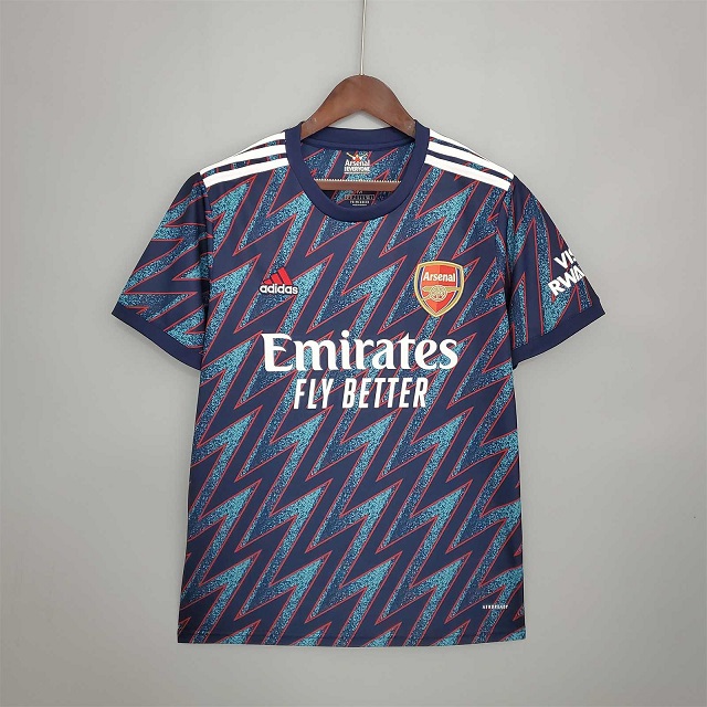 AAA Quality Arsenal 21/22 Third Dark Blue Soccer Jersey